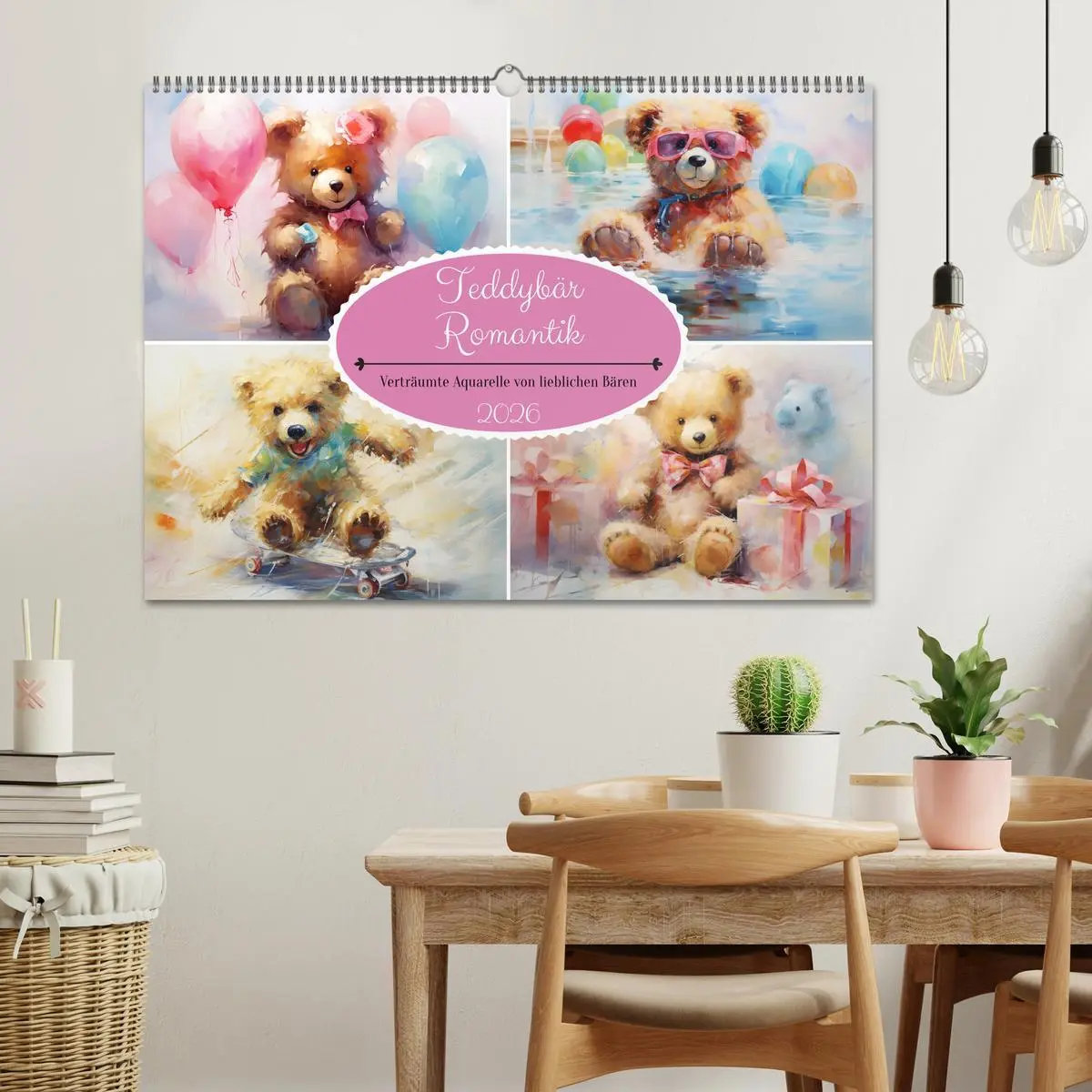 Bild: 9783457471982 | Teddybär Romantik. Verträumte Aquarelle von lieblichen Bären...