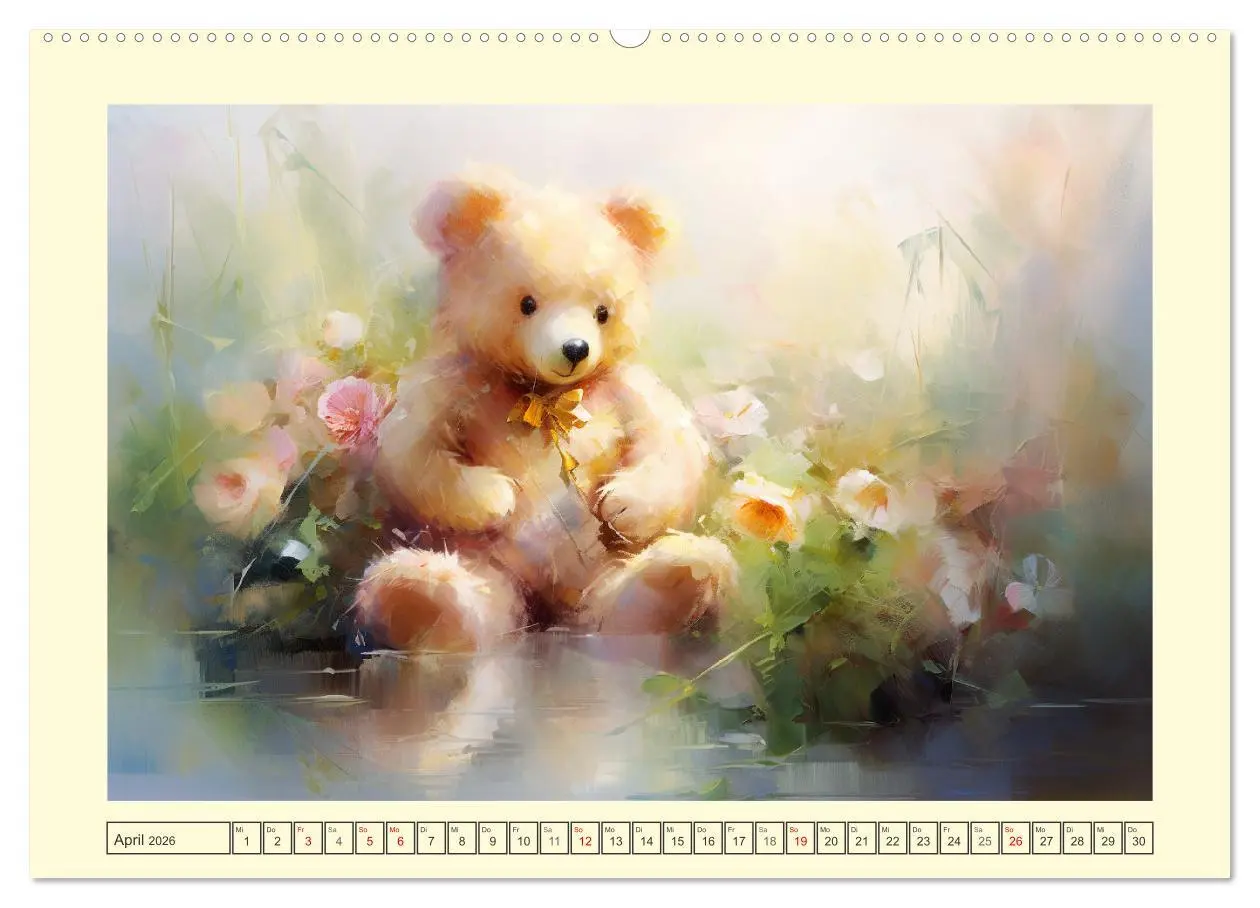 Bild: 9783457471982 | Teddybär Romantik. Verträumte Aquarelle von lieblichen Bären...