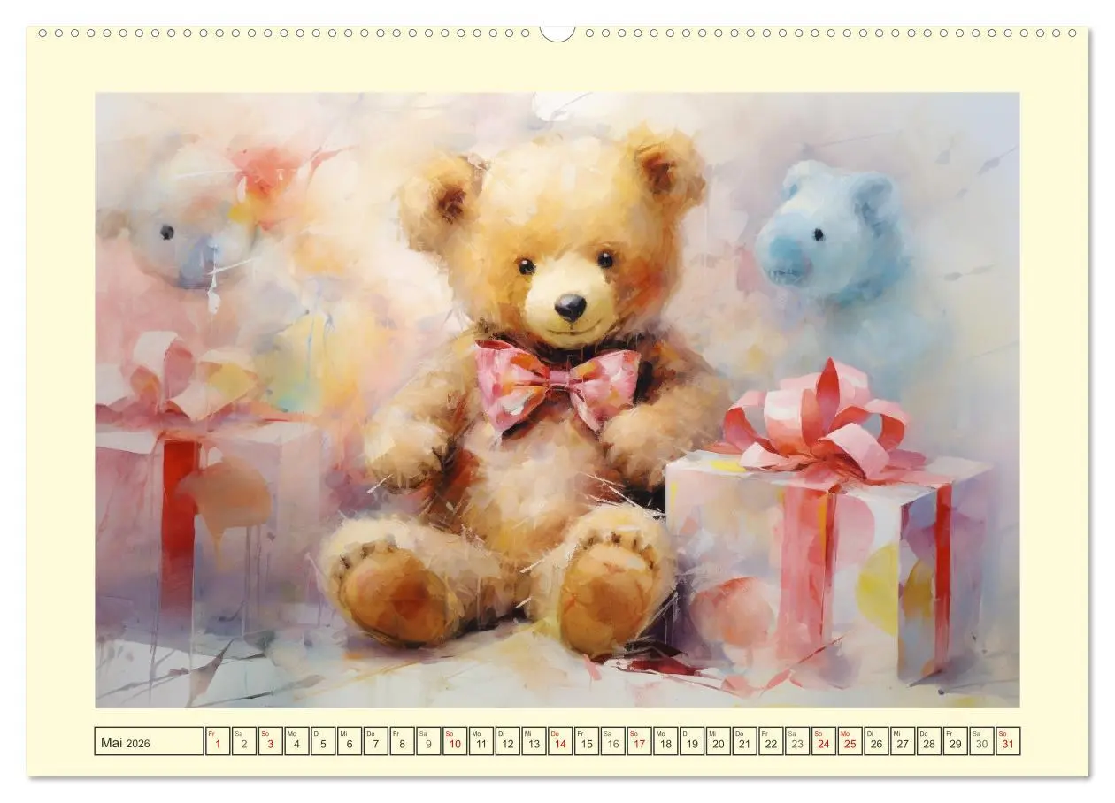 Bild: 9783457471982 | Teddybär Romantik. Verträumte Aquarelle von lieblichen Bären...