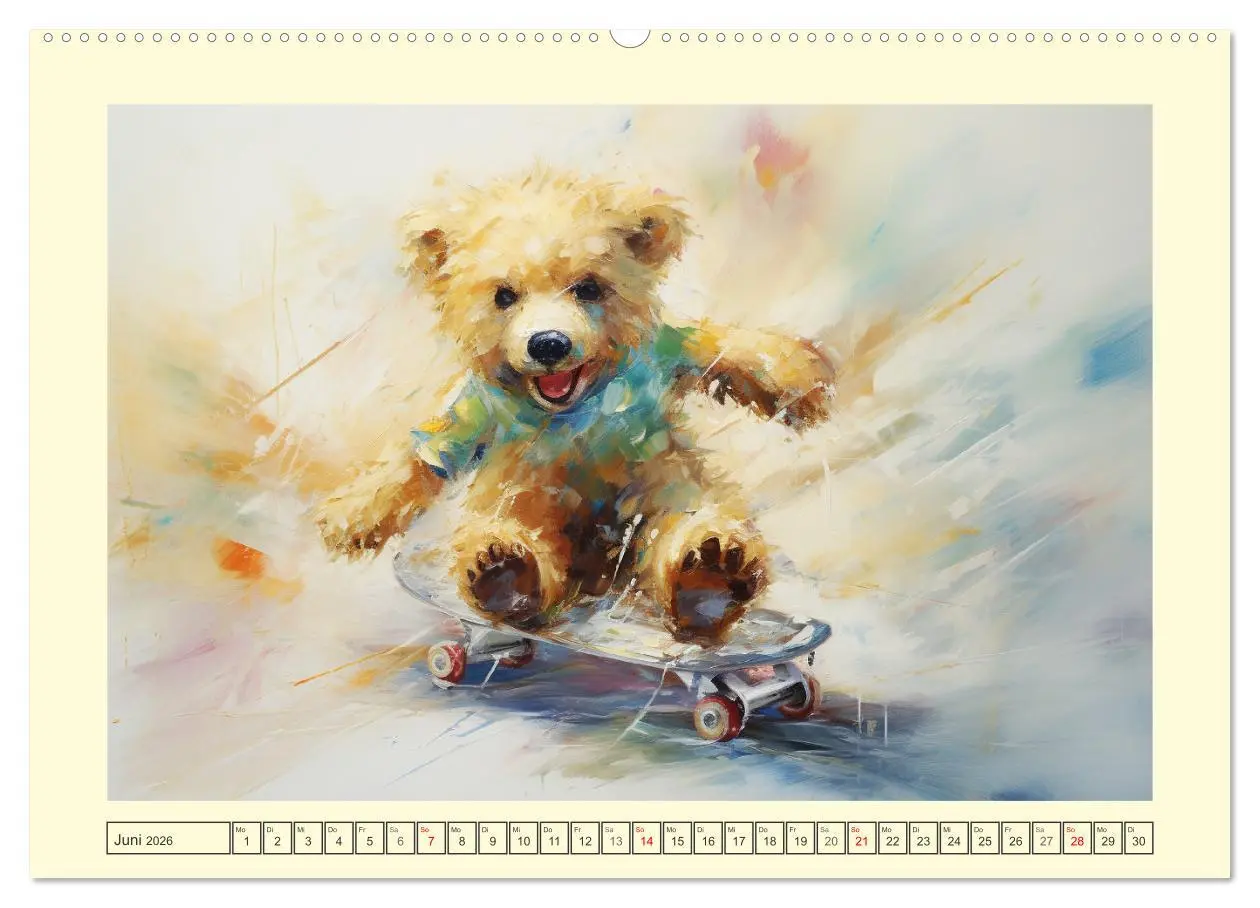 Bild: 9783457471982 | Teddybär Romantik. Verträumte Aquarelle von lieblichen Bären...