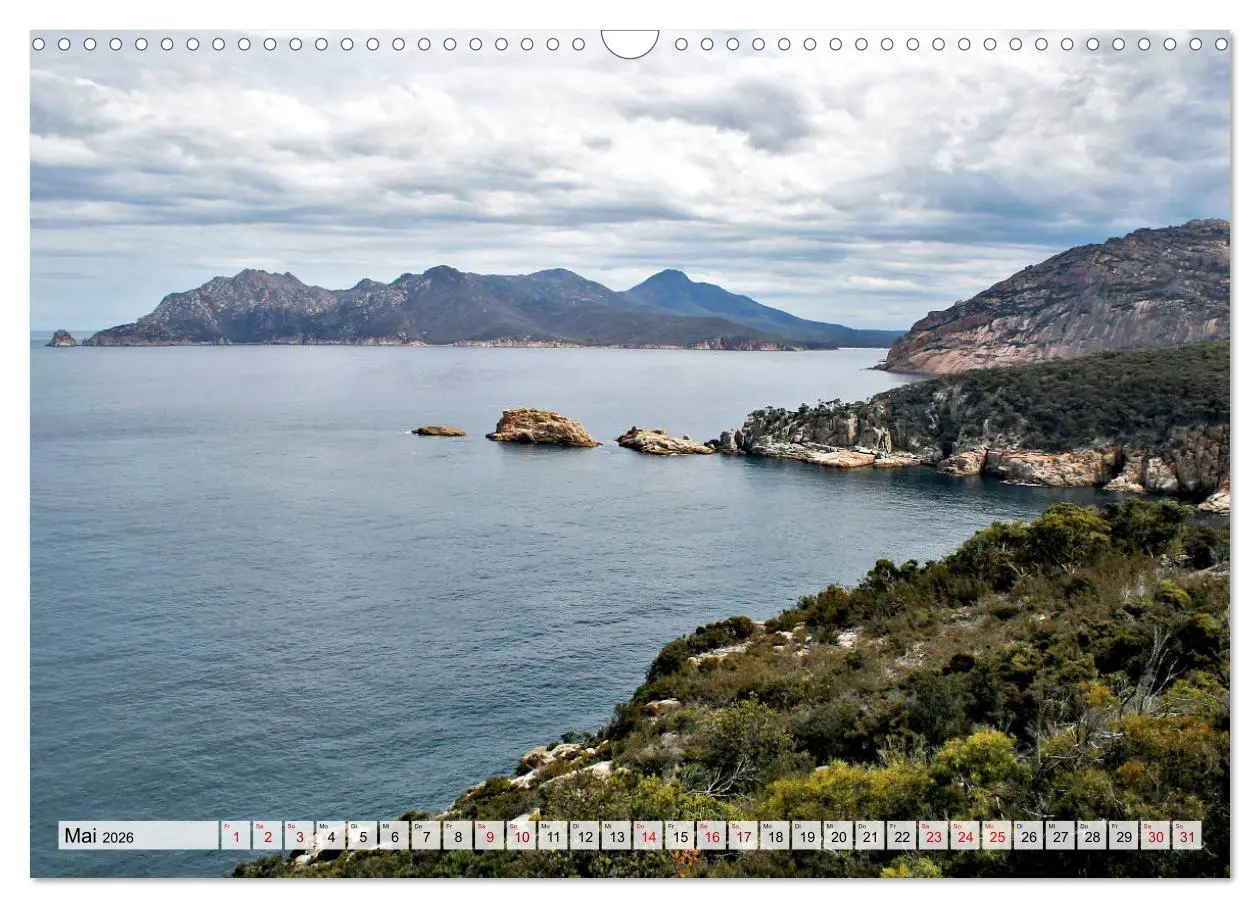 Bild: 9783457851982 | Inselschönheit Tasmanien (Wandkalender 2026 DIN A3 quer), CALVENDO...
