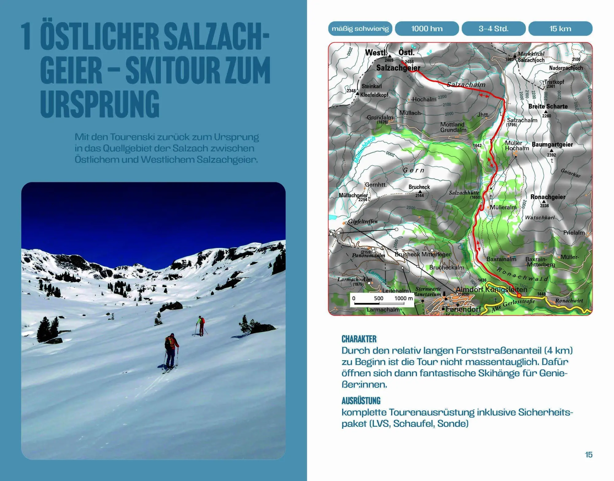 Bild: 9783702511982 | Salzachwärts | Zwischen Oberpinzgau und Inn - 33 gemütliche Touren