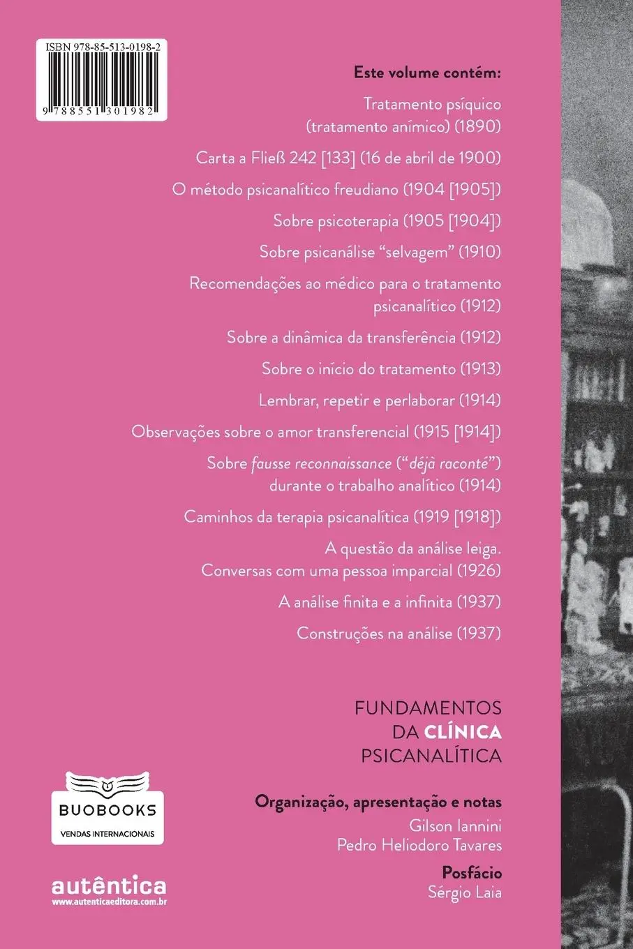 Rückseite: 9788551301982 | Freud - Fundamentos da clínica psicanalítica | Sigmund Freud | Buch