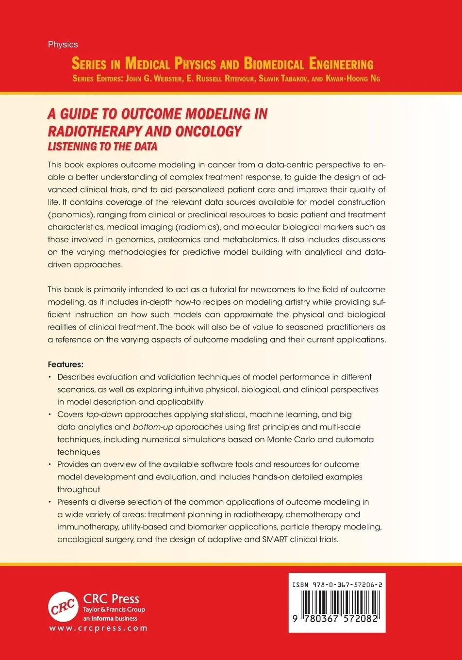 Rückseite: 9780367572082 | A Guide to Outcome Modeling In Radiotherapy and Oncology | Naqa | Buch
