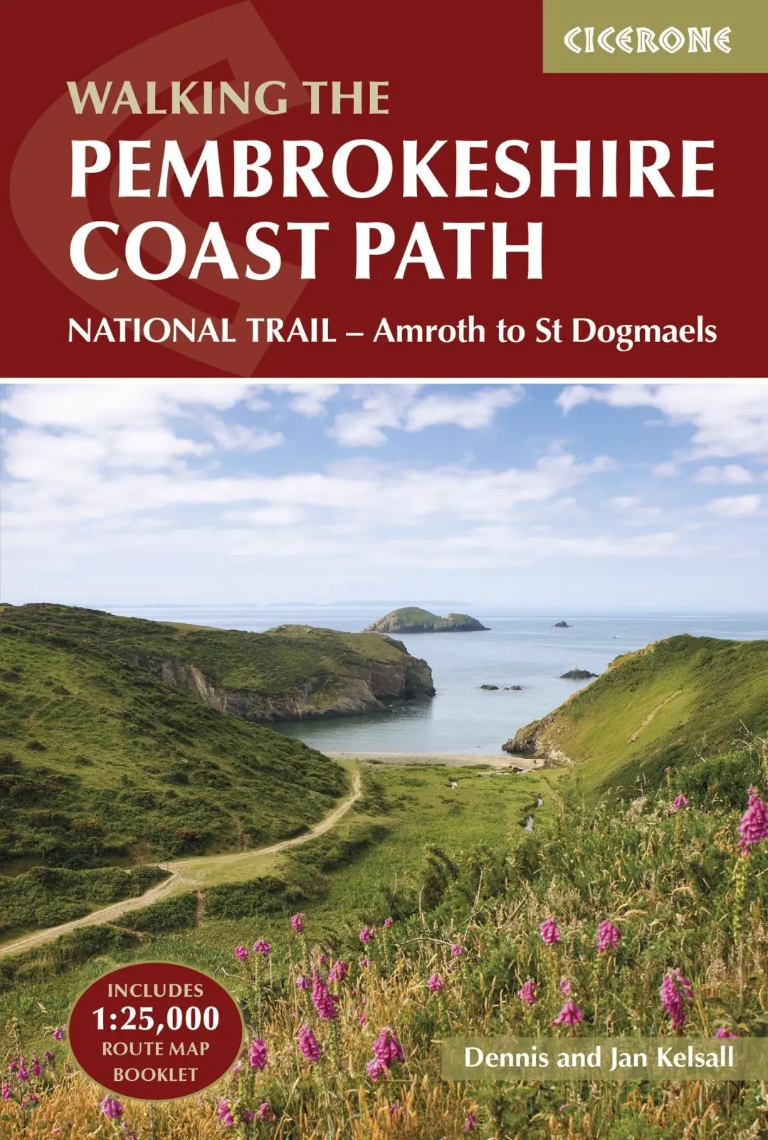 Cover: 9781786312082 | The Pembrokeshire Coast Path | NATIONAL TRAIL - Amroth to St Dogmaels