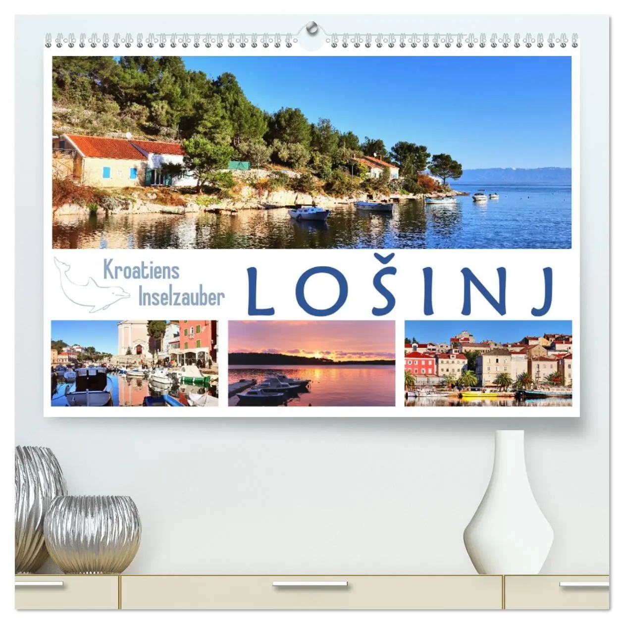 Cover: 9783457672082 | Kroatiens Inselzauber, Losinj (hochwertiger Premium Wandkalender...