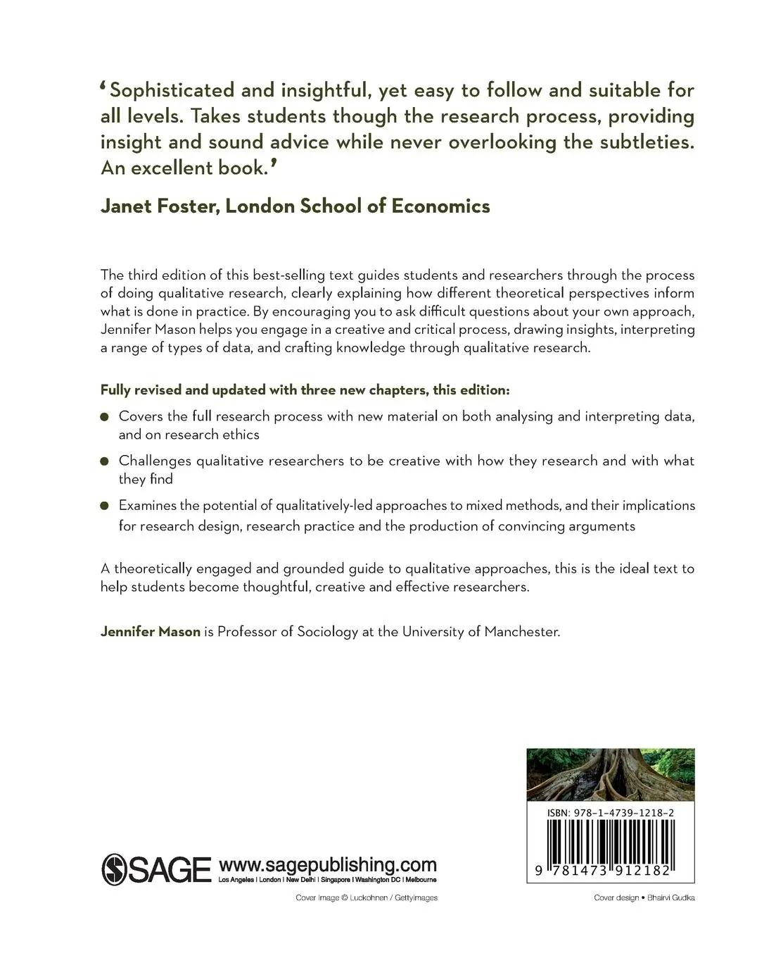 Rückseite: 9781473912182 | Qualitative Researching | Jennifer Mason | Taschenbuch | Englisch