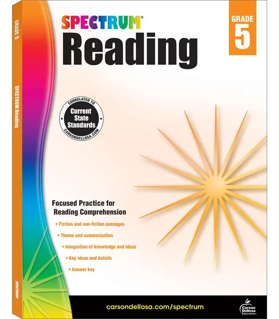 Cover: 9781483812182 | Spectrum Reading Workbook, Grade 5 | Volume 24 | Spectrum | Buch