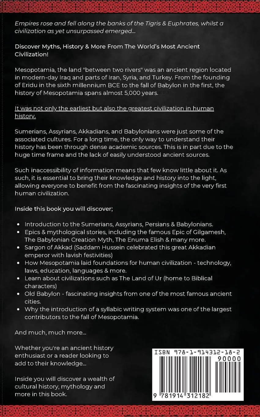 Rückseite: 9781914312182 | Mythology of Mesopotamia | History Brought Alive | Taschenbuch | 2021