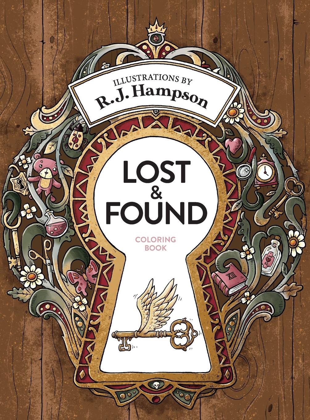 Cover: 9781922472182 | Lost &amp; Found Coloring Book | R. J. Hampson | Buch | Englisch | 2023