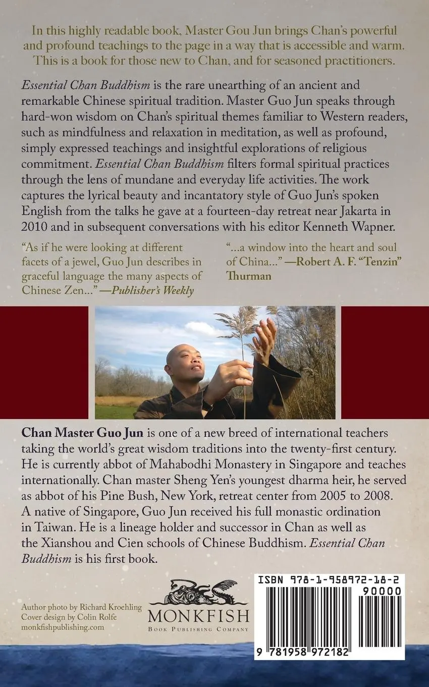 Rückseite: 9781958972182 | Essential Chan Buddhism | The Character and Spirit of Chinese Zen