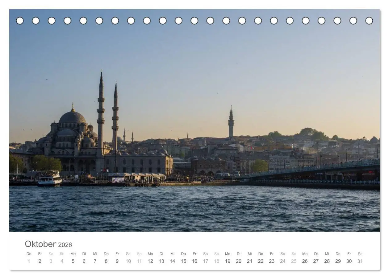 Bild: 9783457972182 | Istanbul - zwischen Okzident und Orient (Tischkalender 2026 DIN A5...