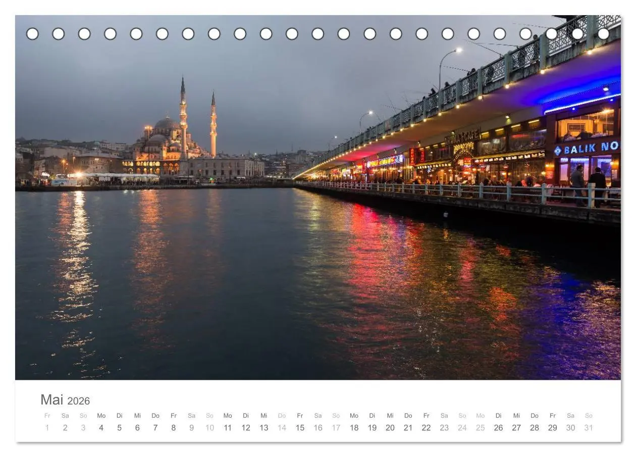 Bild: 9783457972182 | Istanbul - zwischen Okzident und Orient (Tischkalender 2026 DIN A5...