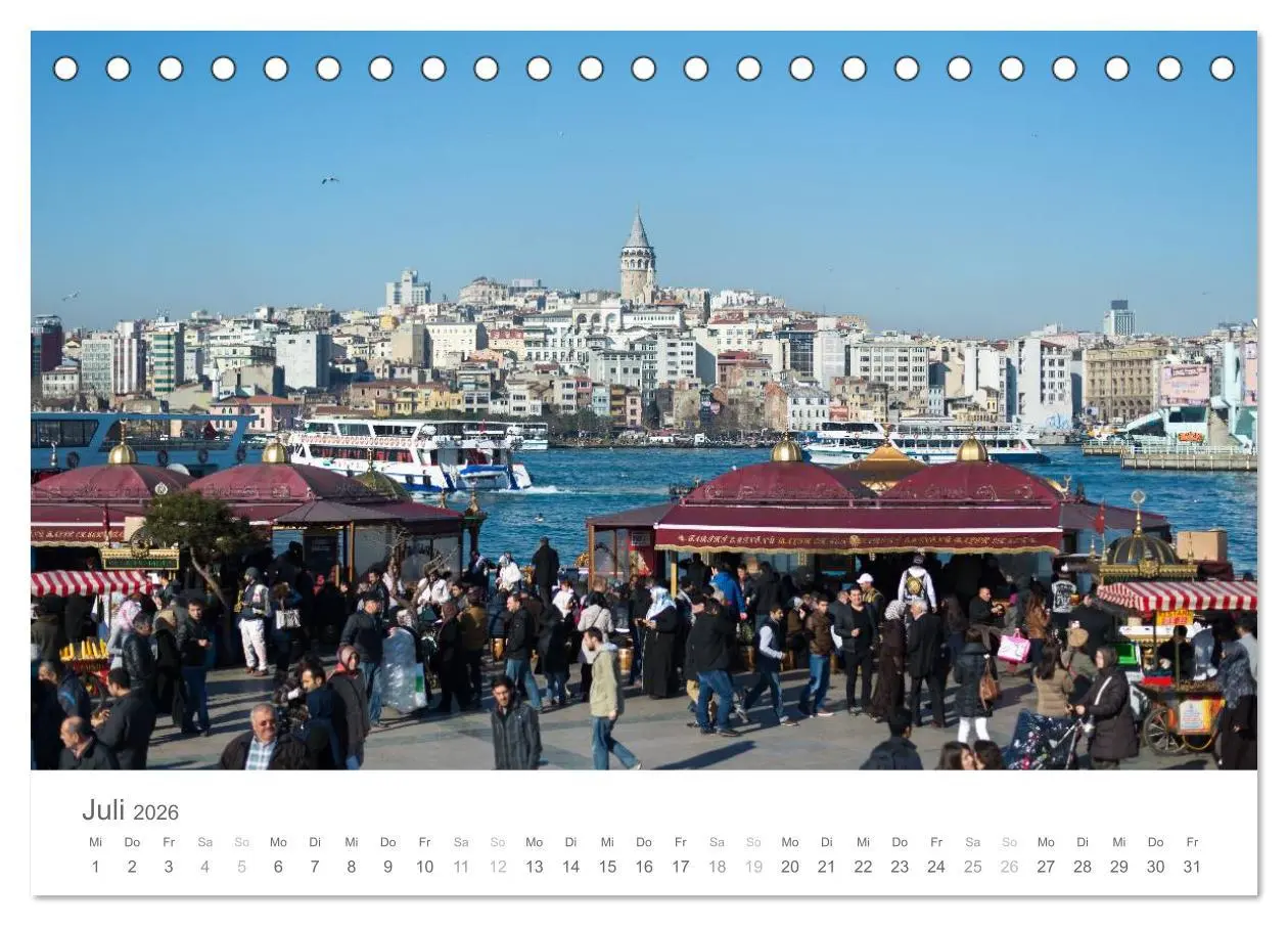 Bild: 9783457972182 | Istanbul - zwischen Okzident und Orient (Tischkalender 2026 DIN A5...