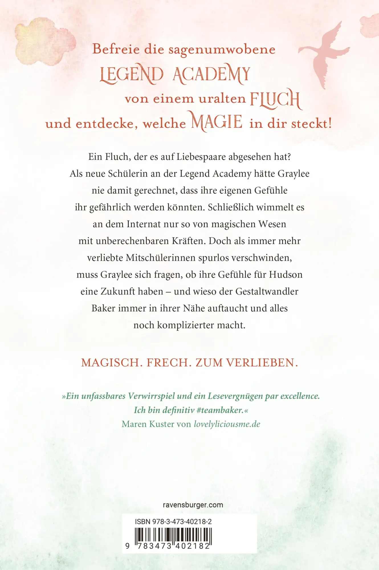 Rückseite: 9783473402182 | Legend Academy, Band 2: Mythenzorn | Nina Mackay | Buch | 480 S.