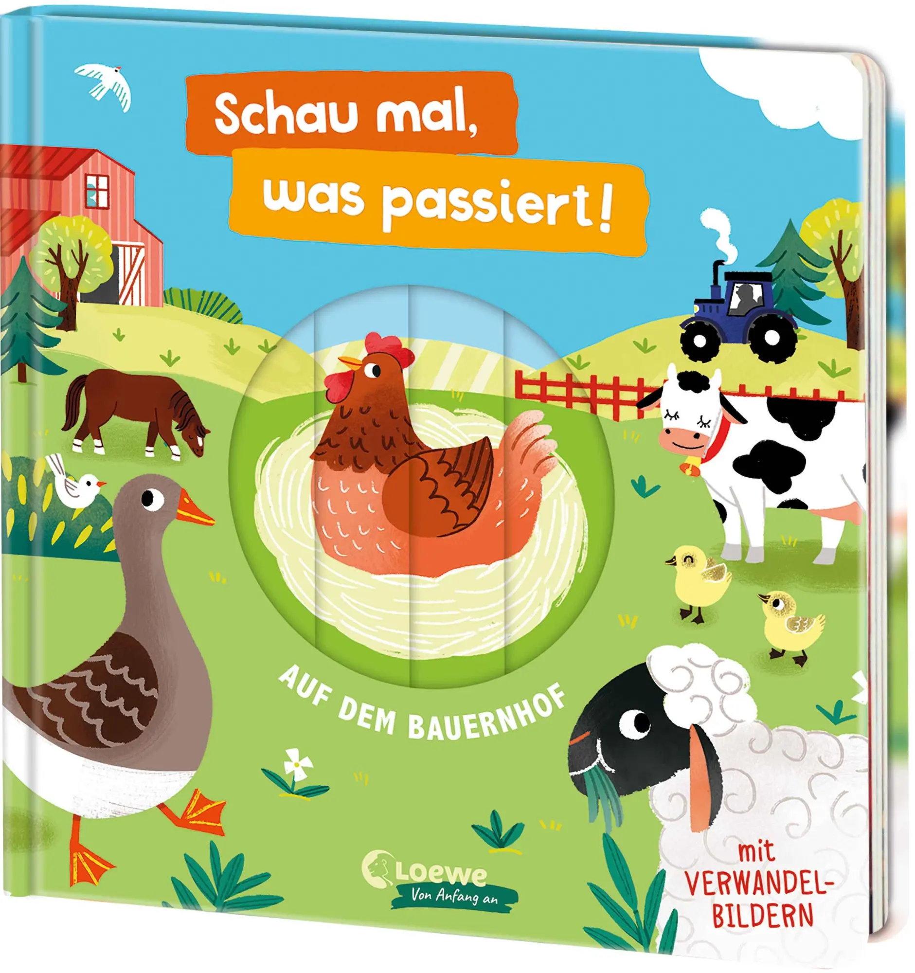 Cover: 9783743222182 | Schau mal, was passiert! Auf dem Bauernhof | Giovana Medeiros | Buch