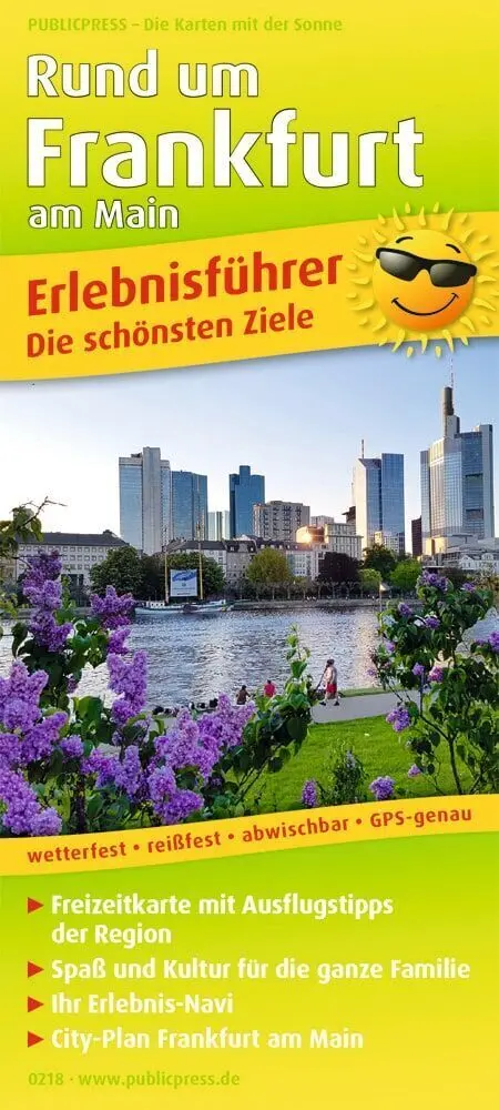 Cover: 9783899202182 | Publicpress Erlebnisführer Rund um Frankfurt am Main 1:150.000 | 2018
