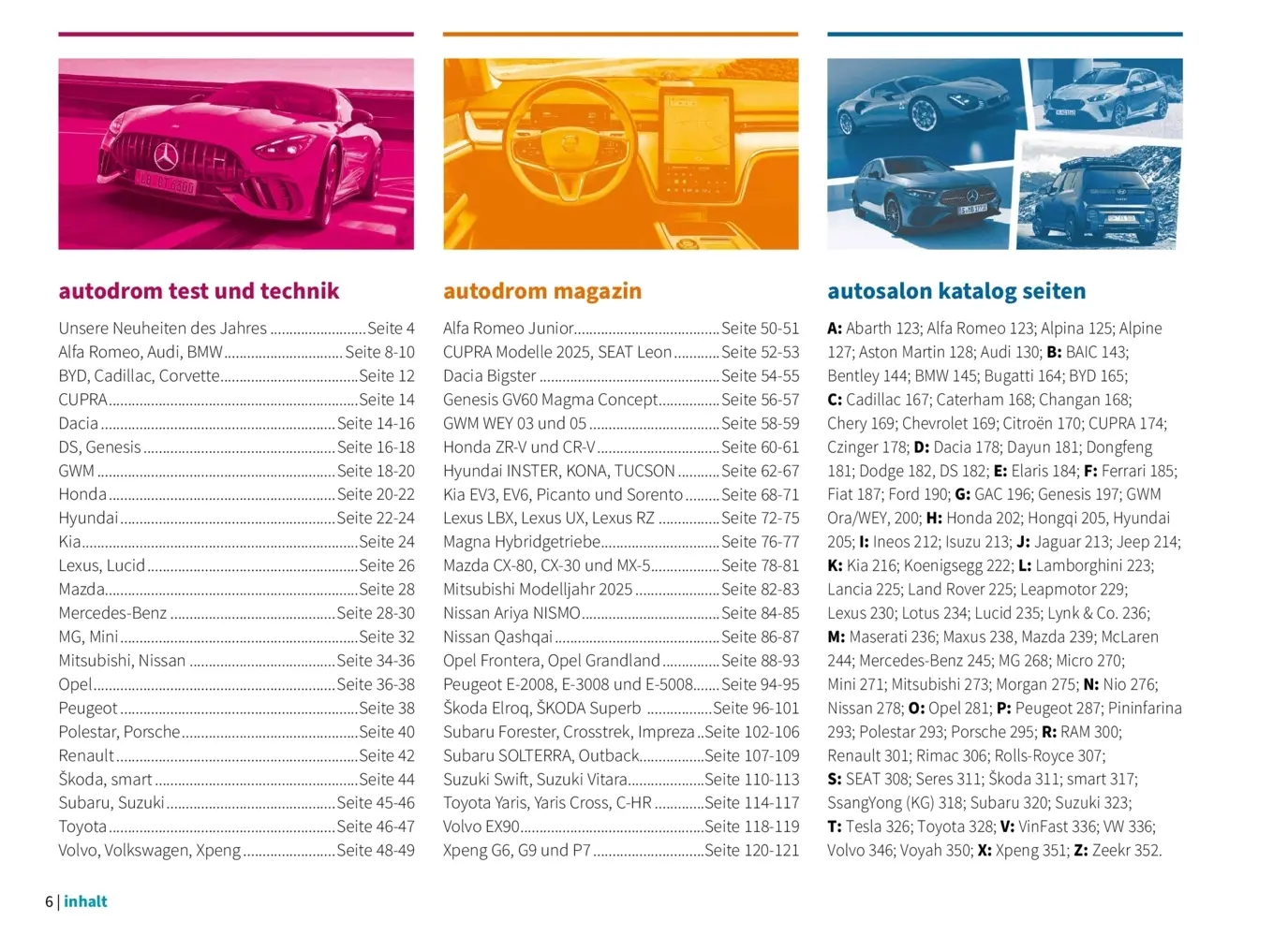 Bild: 9783942072182 | autosalon - autodrom | autosalon 71, Modelle 2025 | Nickel (u. a.)