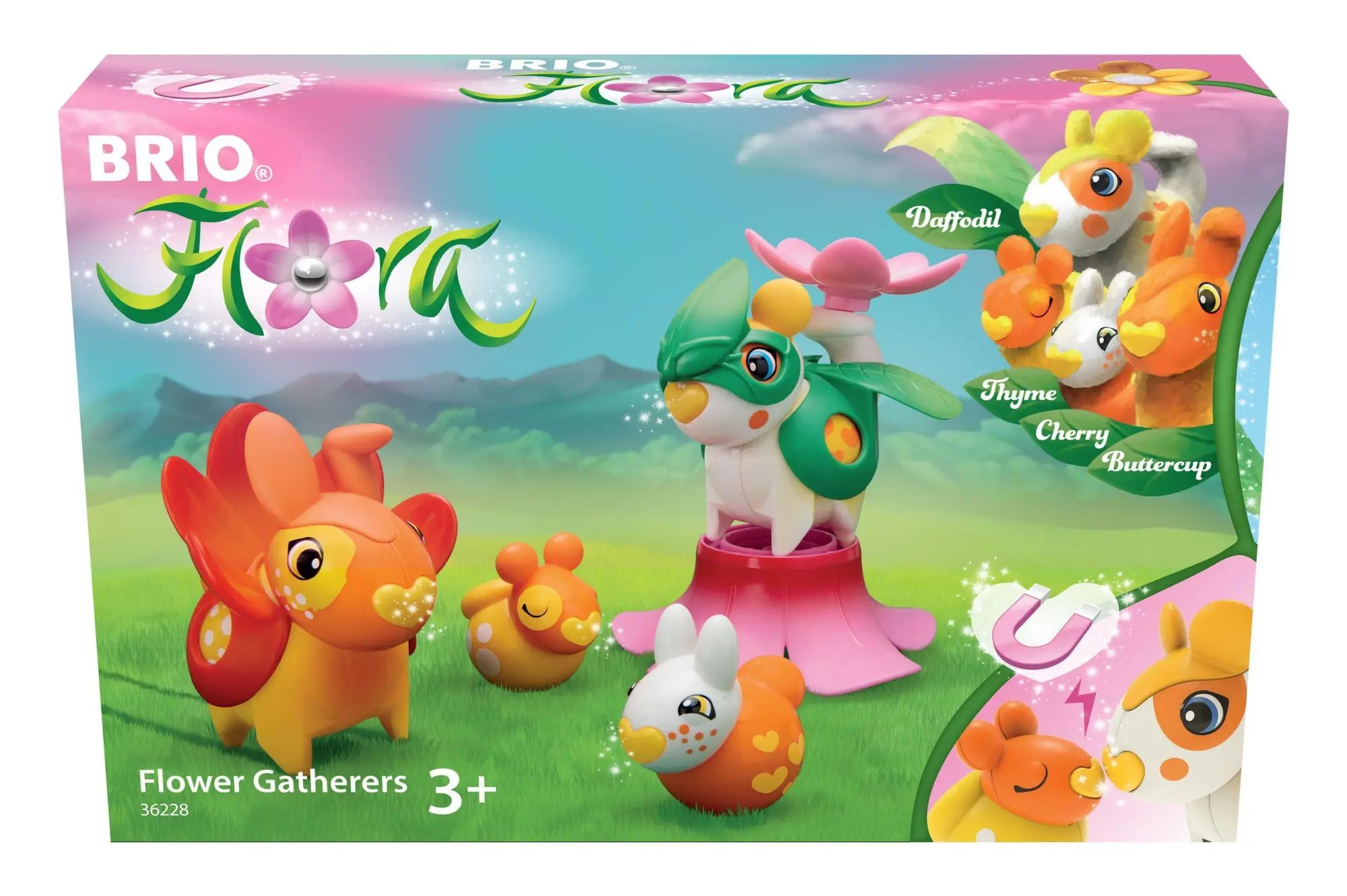Cover: 7312350362282 | BRIO Flora - 36228 Blumensammler Spielset für endlosen...