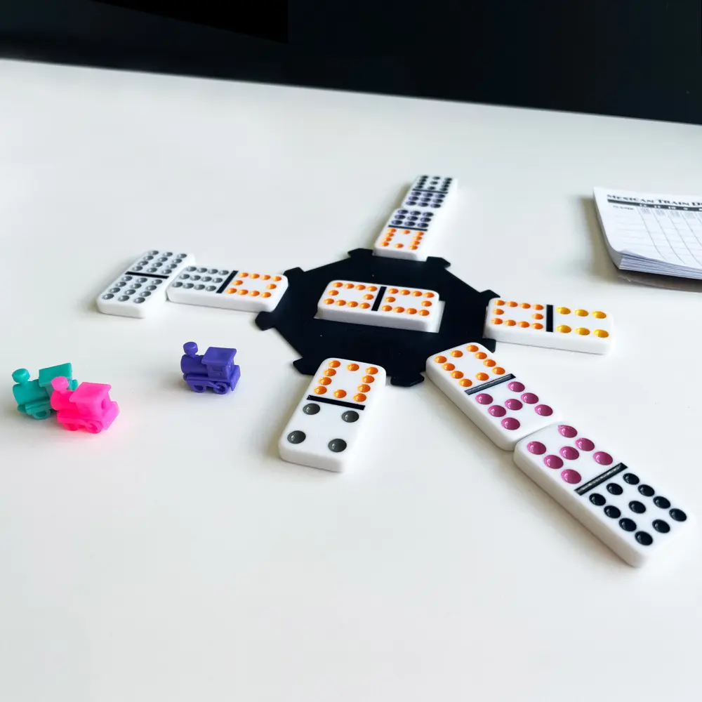 Bild: 8711808762282 | Mexican Train Dominoes | Spiel | 376228.006 | Deutsch | 2025