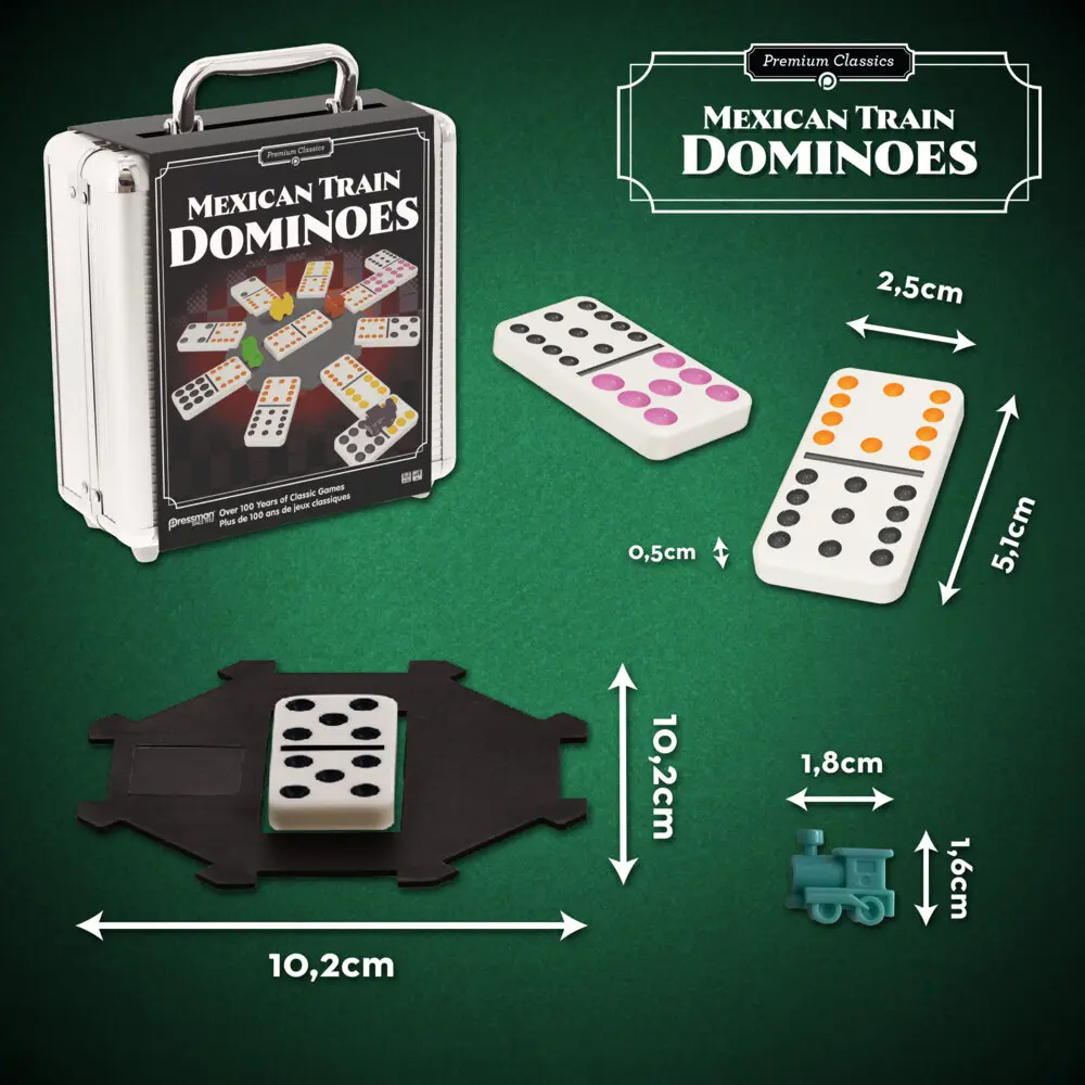 Bild: 8711808762282 | Mexican Train Dominoes | Spiel | 376228.006 | Deutsch | 2025