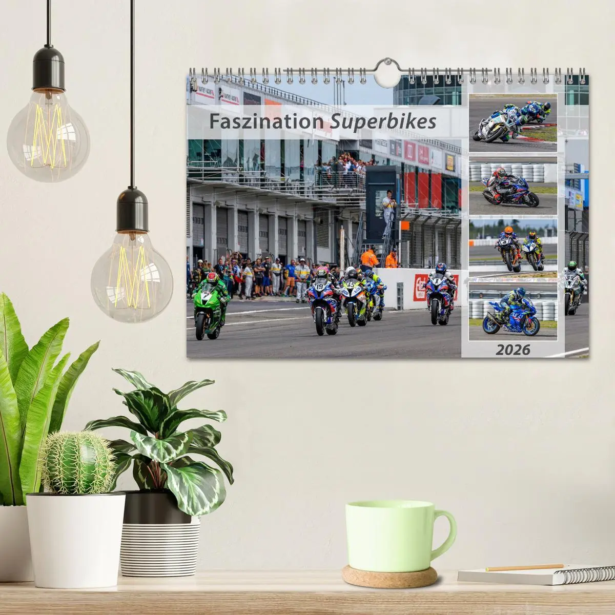 Bild: 9783457272282 | Faszination Superbikes (Wandkalender 2026 DIN A4 quer), CALVENDO...