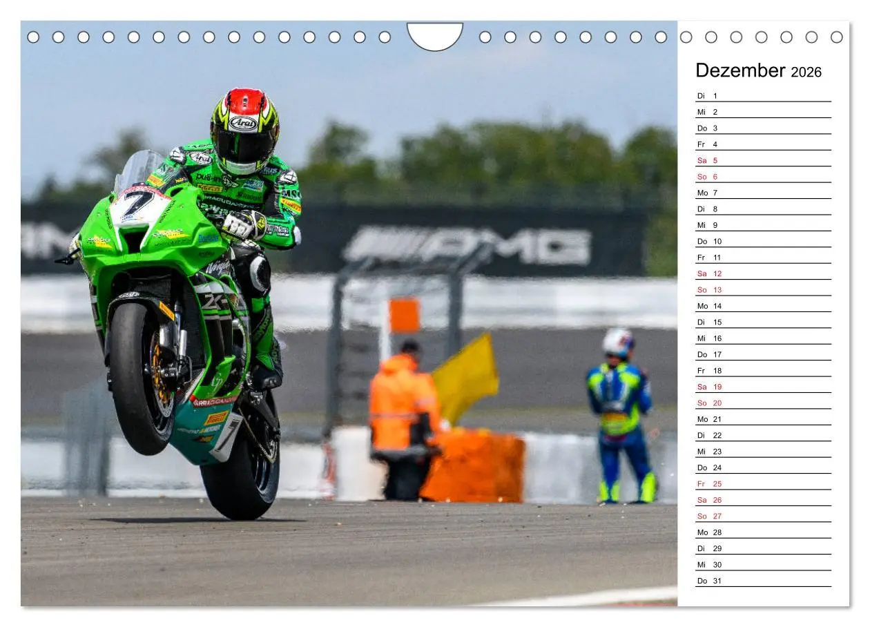 Bild: 9783457272282 | Faszination Superbikes (Wandkalender 2026 DIN A4 quer), CALVENDO...