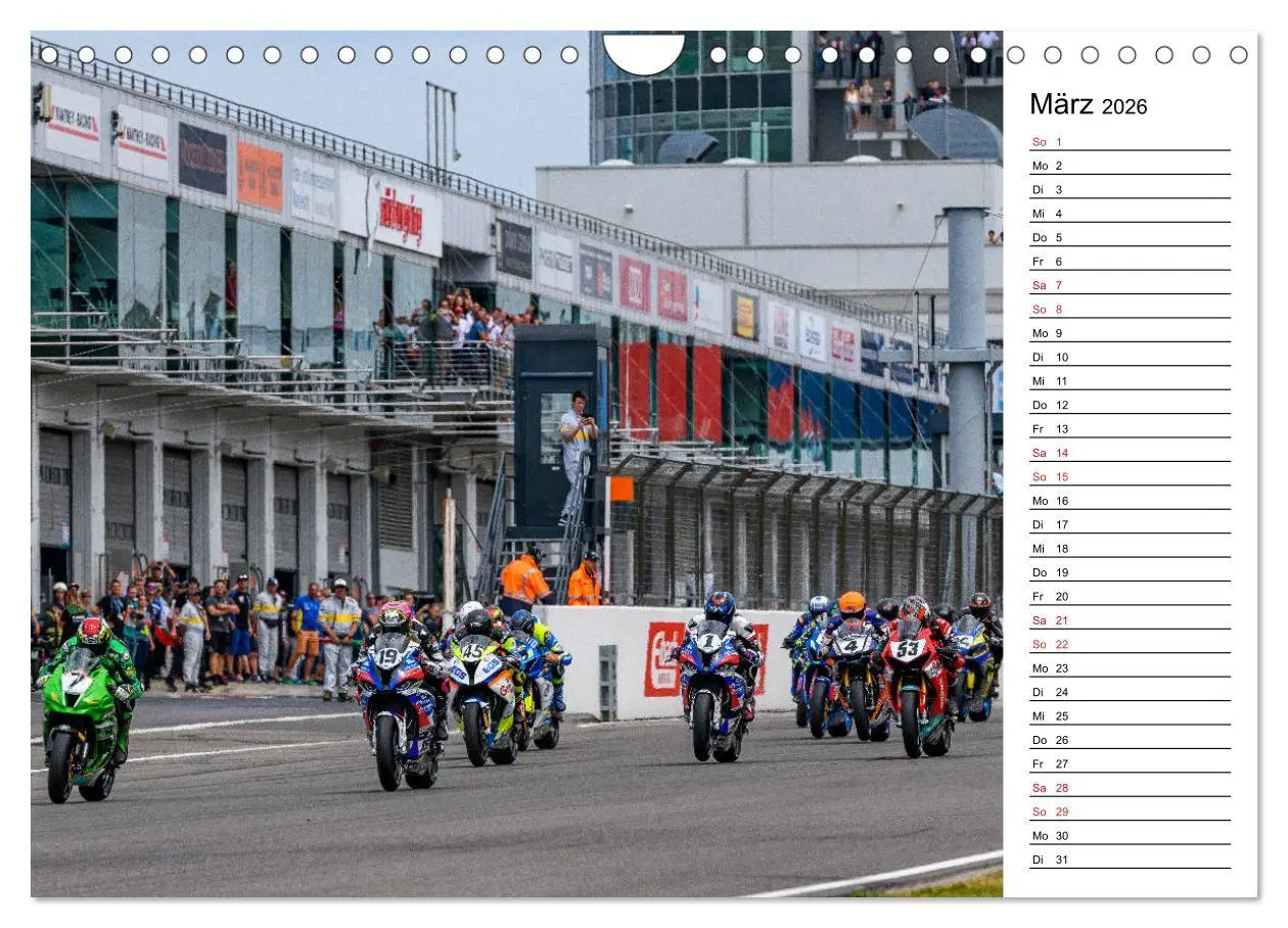 Bild: 9783457272282 | Faszination Superbikes (Wandkalender 2026 DIN A4 quer), CALVENDO...