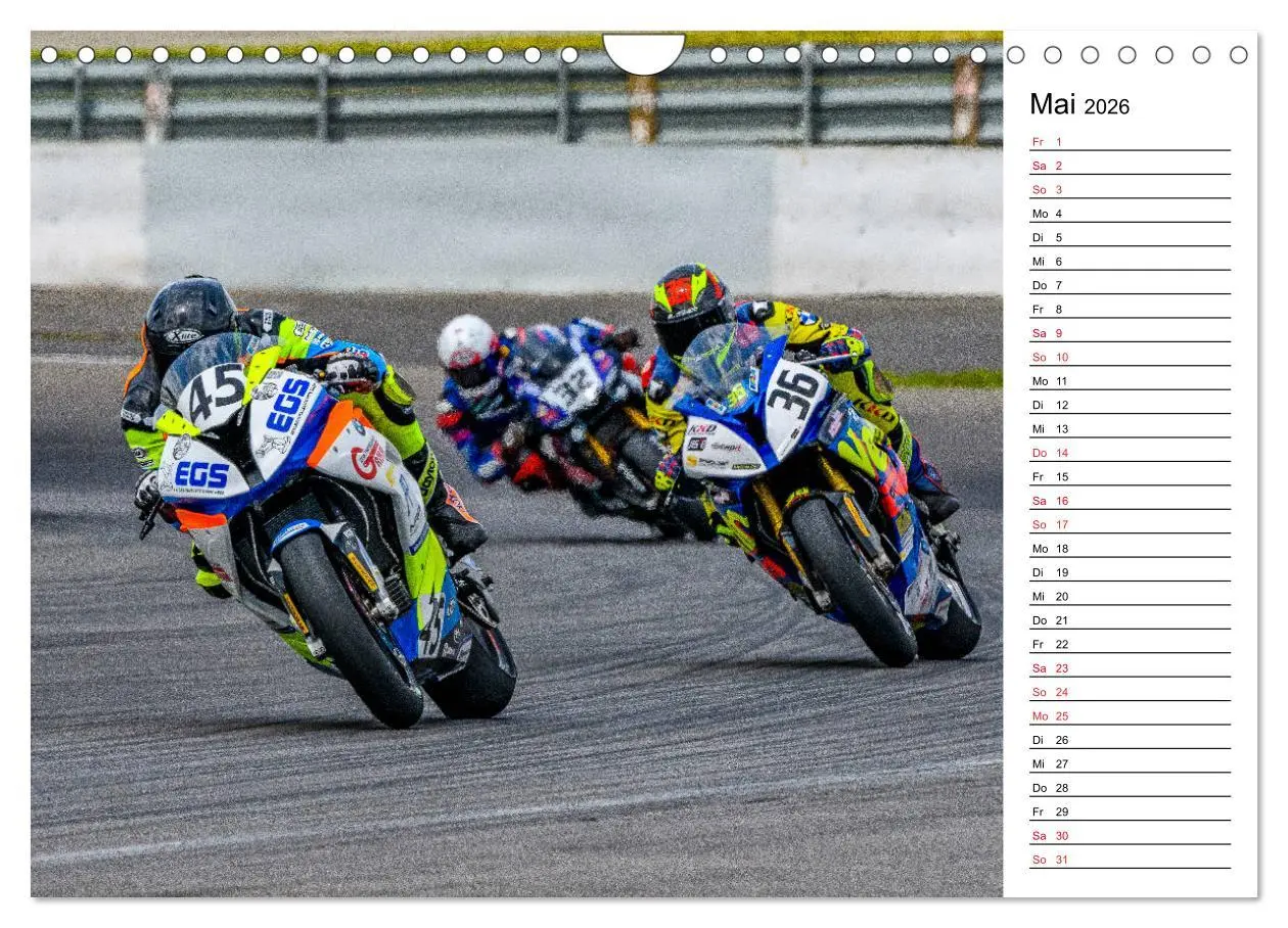 Bild: 9783457272282 | Faszination Superbikes (Wandkalender 2026 DIN A4 quer), CALVENDO...