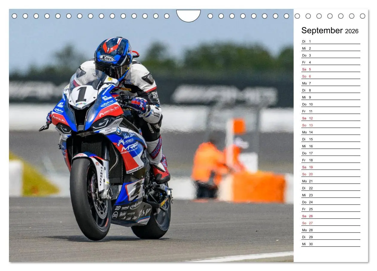 Bild: 9783457272282 | Faszination Superbikes (Wandkalender 2026 DIN A4 quer), CALVENDO...