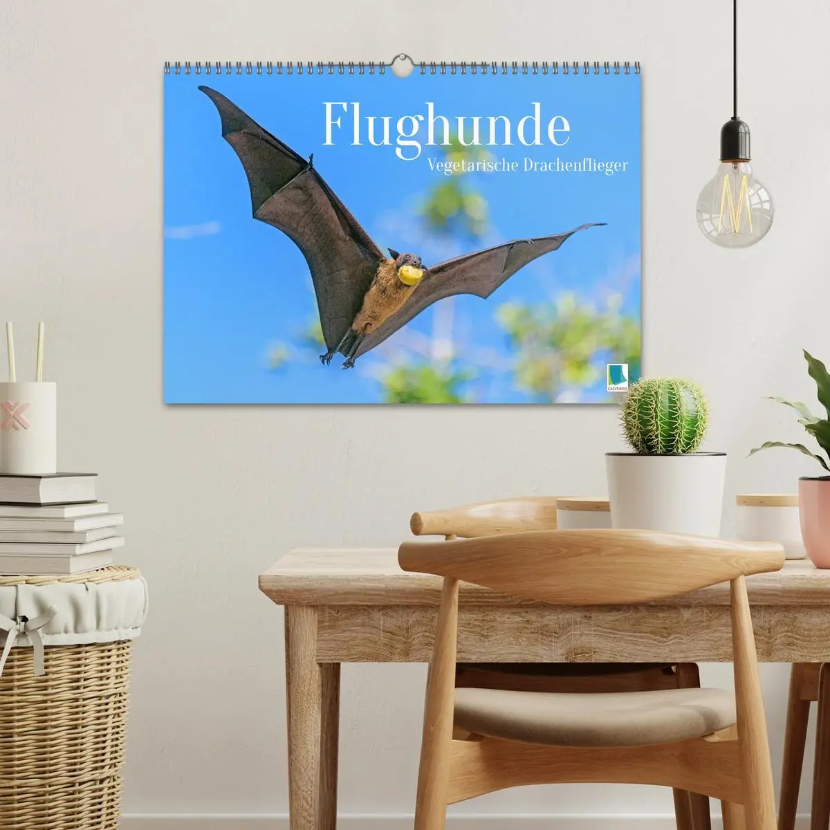 Bild: 9783457412282 | Flughunde: Vegetarische Drachenflieger (Wandkalender 2026 DIN A3...