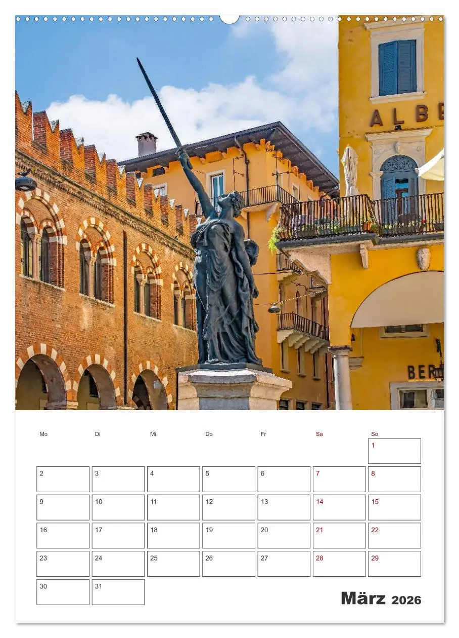Bild: 9783516292282 | Verona - Reiseplaner (Wandkalender 2026 DIN A2 hoch), CALVENDO...