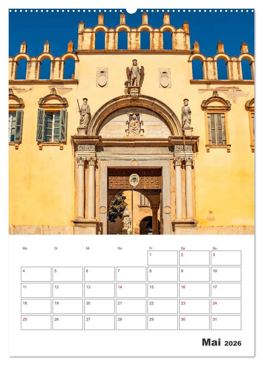 Bild: 9783516292282 | Verona - Reiseplaner (Wandkalender 2026 DIN A2 hoch), CALVENDO...