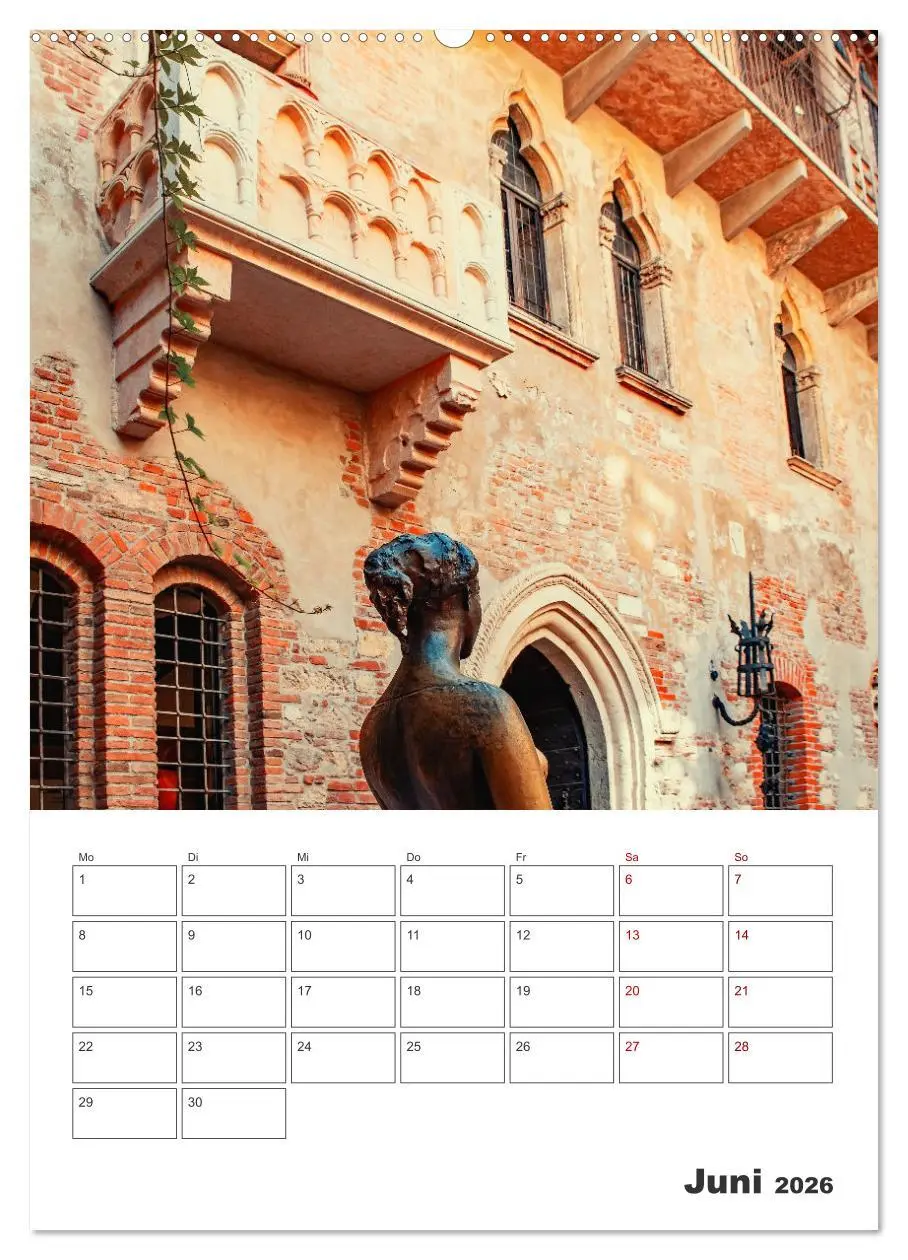 Bild: 9783516292282 | Verona - Reiseplaner (Wandkalender 2026 DIN A2 hoch), CALVENDO...