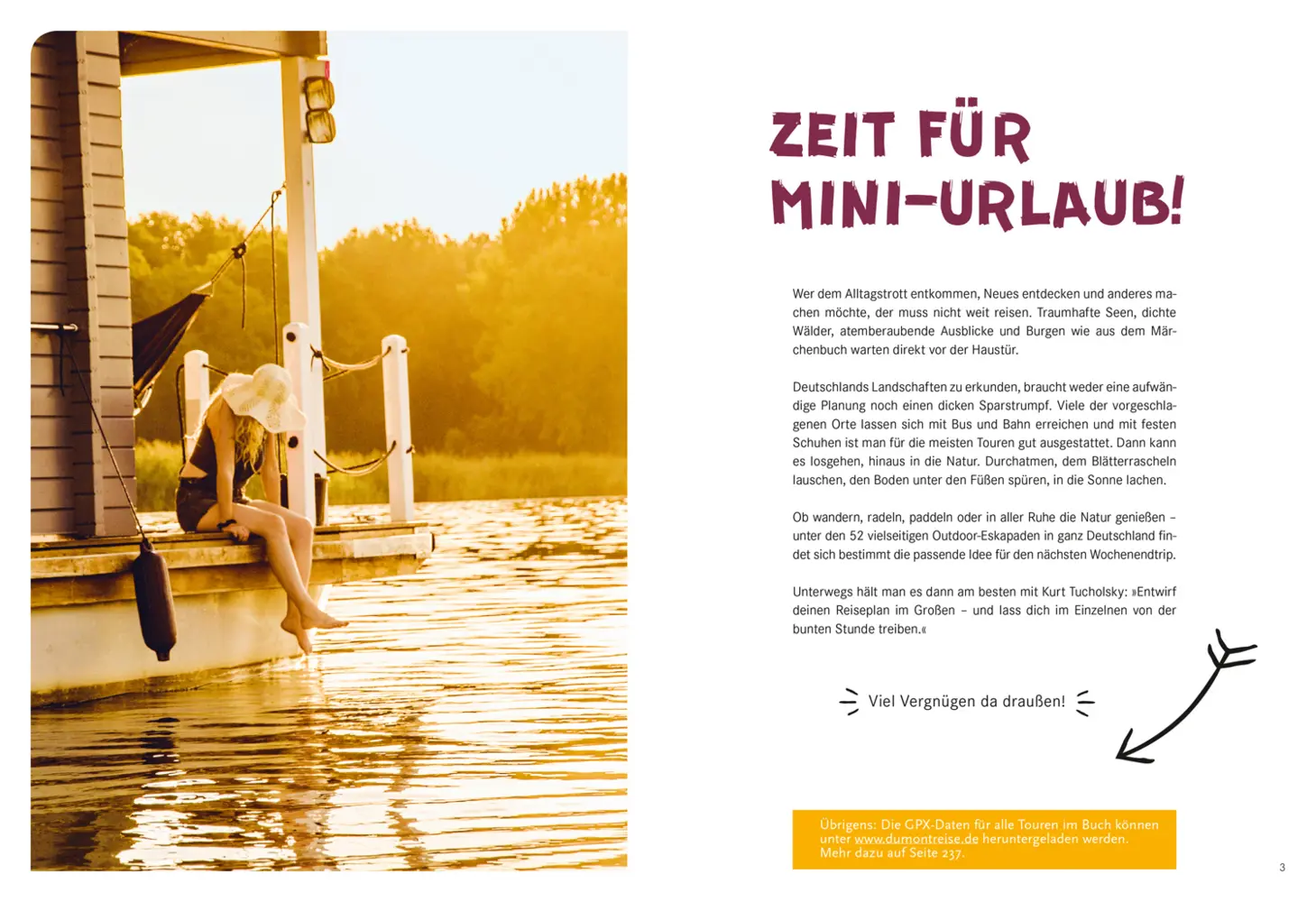 Bild: 9783770182282 | 52 kleine &amp; große Eskapaden - Wochenenden in Deutschland | Taschenbuch