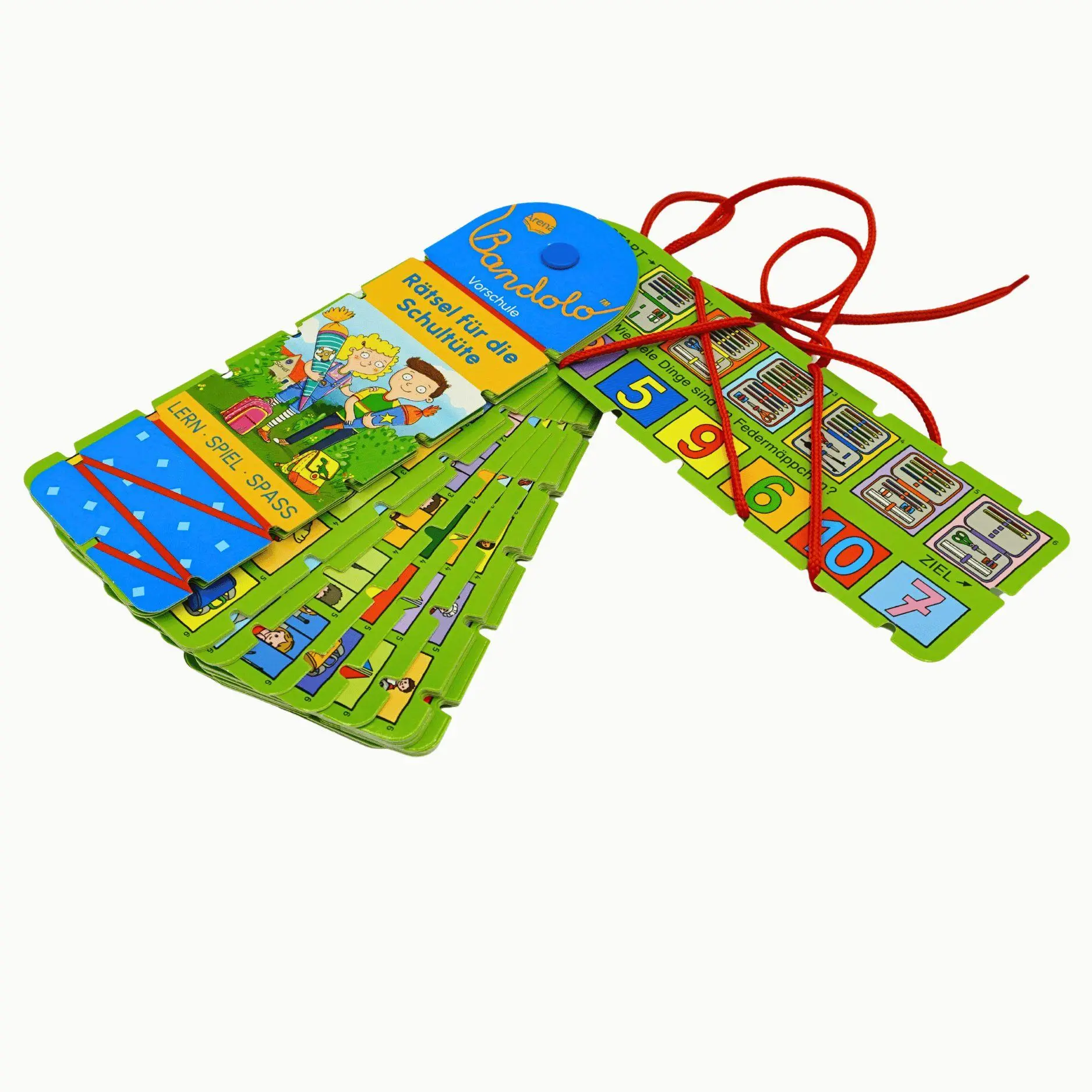 Bild: 9783401722382 | Bandolo. Rätsel für die Schultüte | Friederike Barnhusen | Taschenbuch