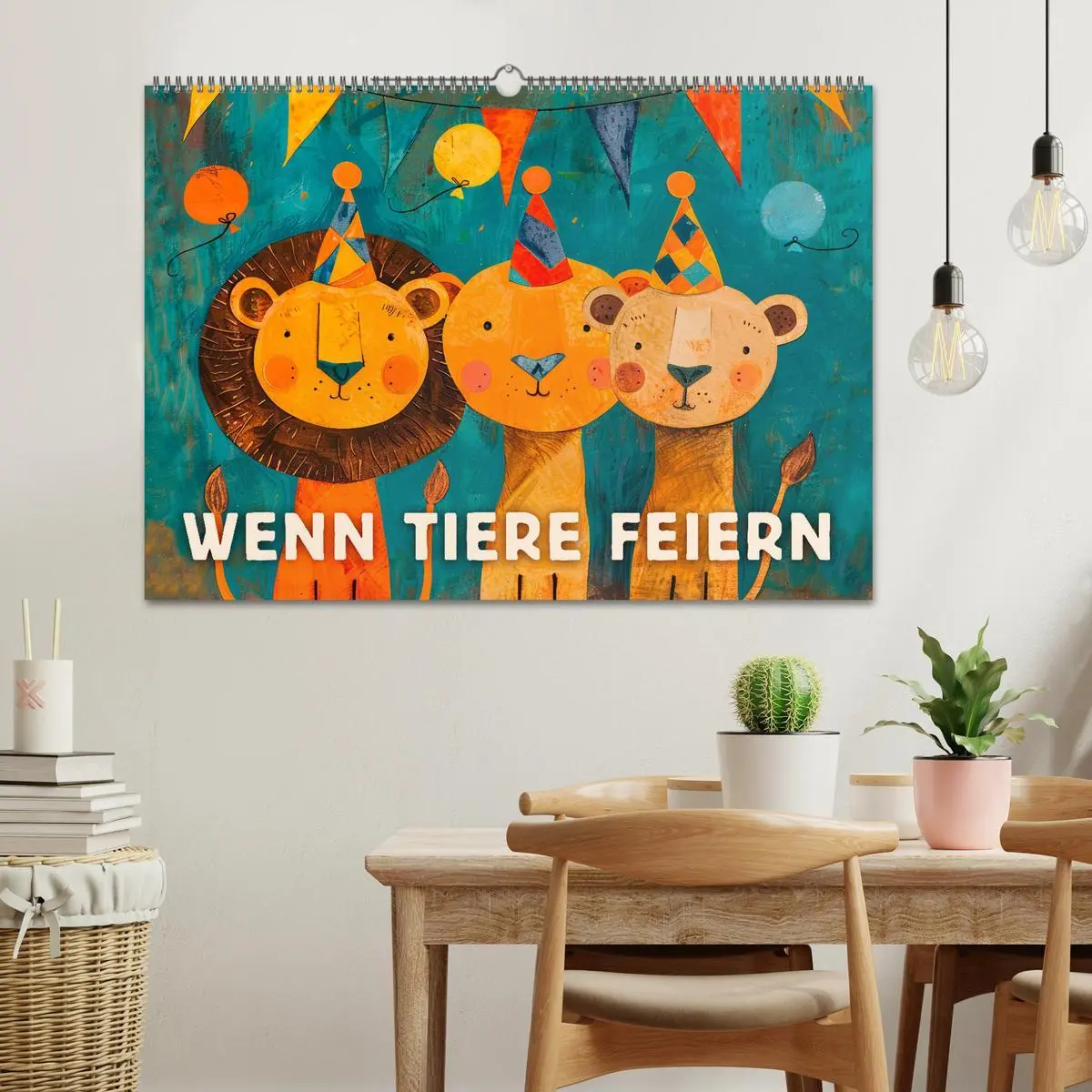 Bild: 9783457402382 | Wenn Tiere feiern (Wandkalender 2026 DIN A2 quer), CALVENDO...