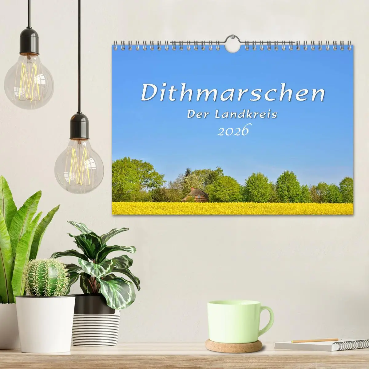 Bild: 9783516112382 | Dithmarschen - Der Landkreis (Wandkalender 2026 DIN A4 quer),...