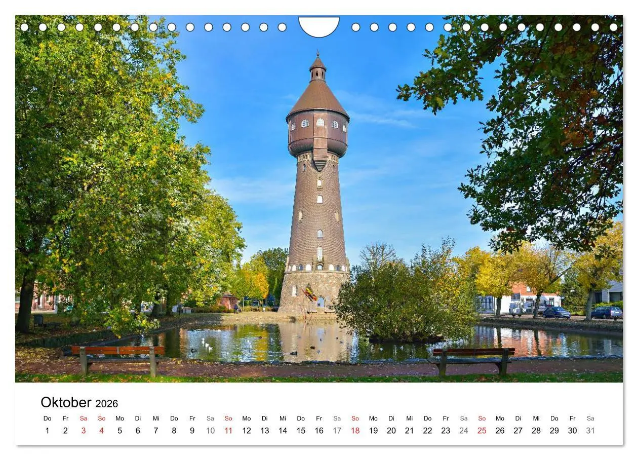 Bild: 9783516112382 | Dithmarschen - Der Landkreis (Wandkalender 2026 DIN A4 quer),...