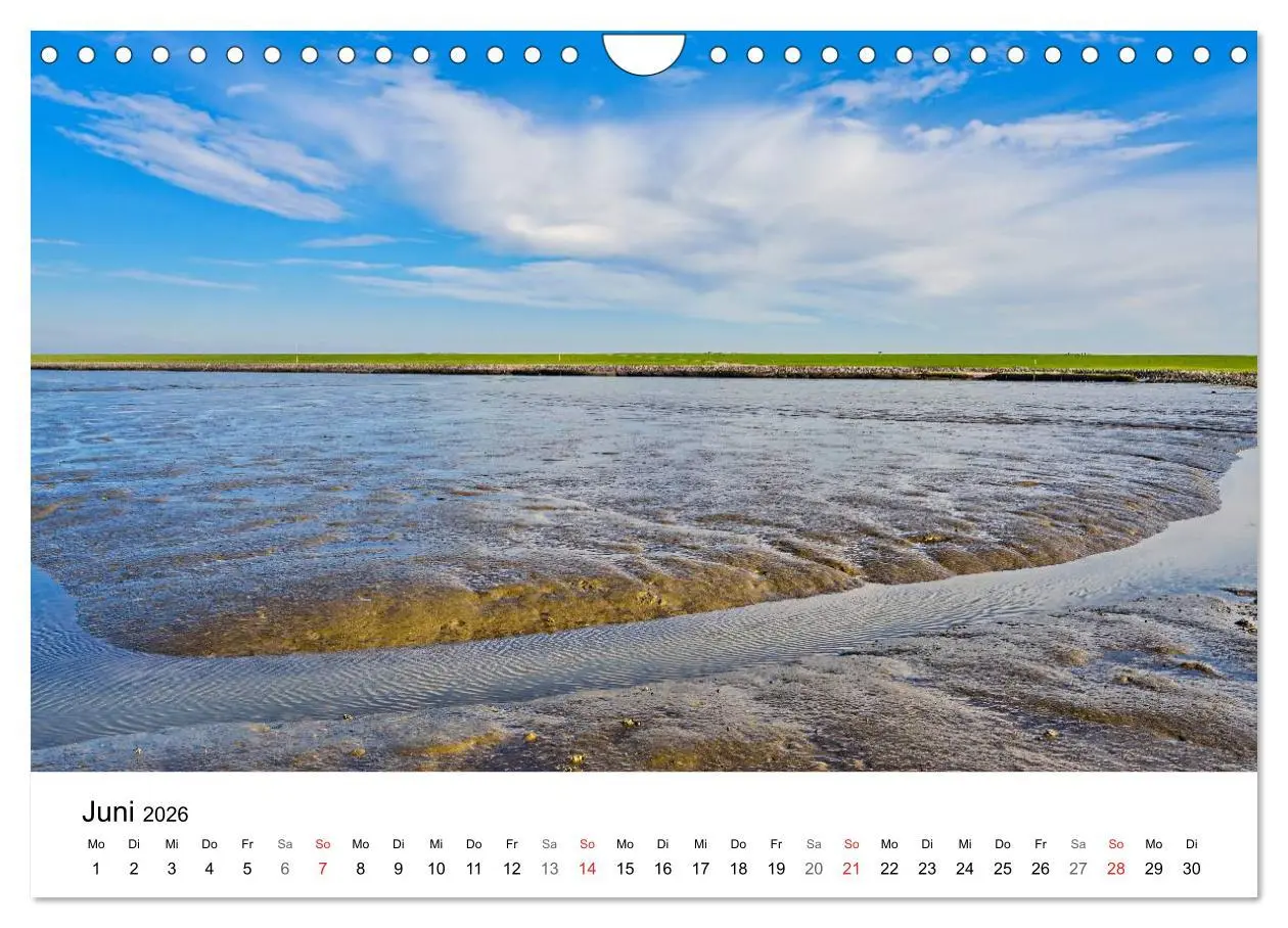 Bild: 9783516112382 | Dithmarschen - Der Landkreis (Wandkalender 2026 DIN A4 quer),...