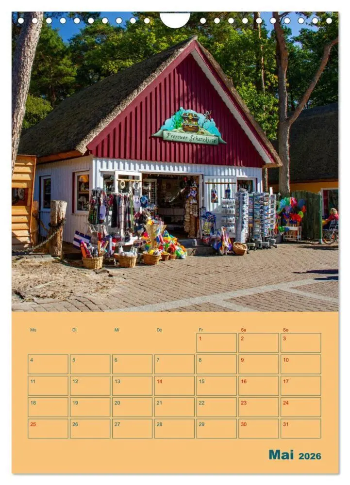 Bild: 9783516282382 | Fischland-Darß-Zingst Terminplaner (Wandkalender 2026 DIN A4 hoch),...