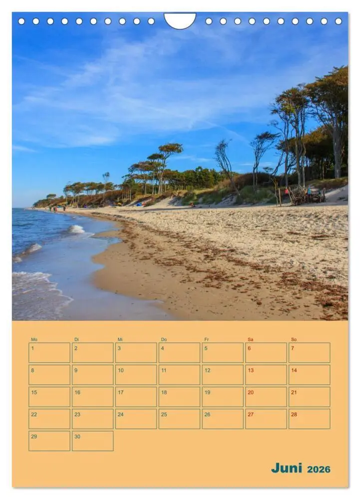 Bild: 9783516282382 | Fischland-Darß-Zingst Terminplaner (Wandkalender 2026 DIN A4 hoch),...