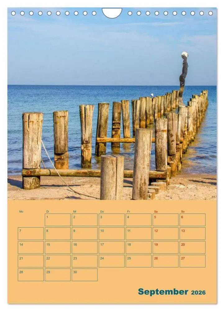 Bild: 9783516282382 | Fischland-Darß-Zingst Terminplaner (Wandkalender 2026 DIN A4 hoch),...