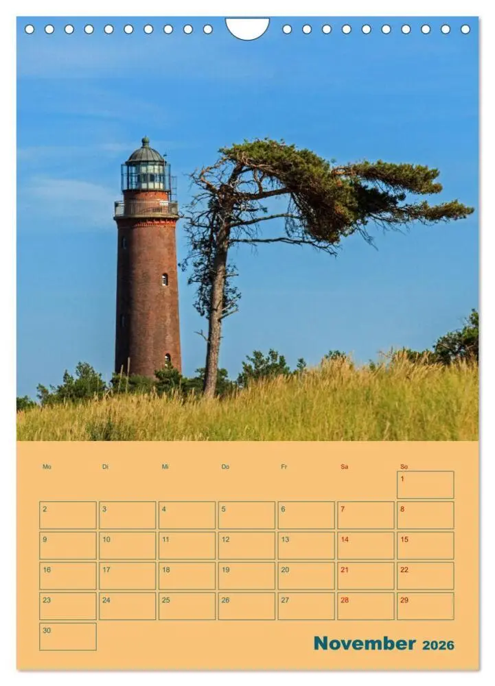Bild: 9783516282382 | Fischland-Darß-Zingst Terminplaner (Wandkalender 2026 DIN A4 hoch),...