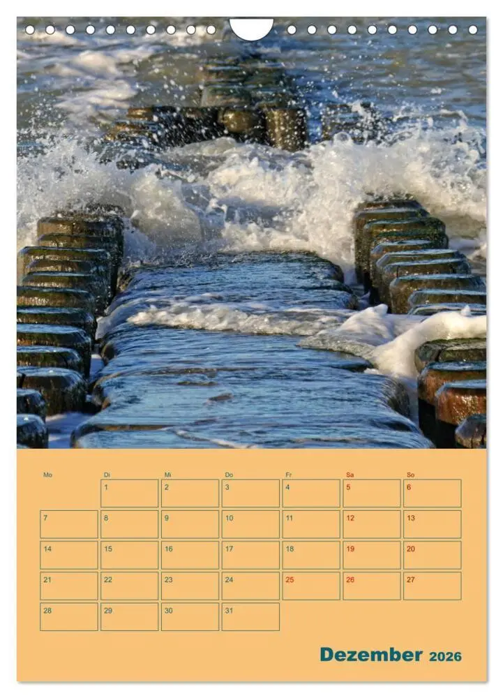 Bild: 9783516282382 | Fischland-Darß-Zingst Terminplaner (Wandkalender 2026 DIN A4 hoch),...