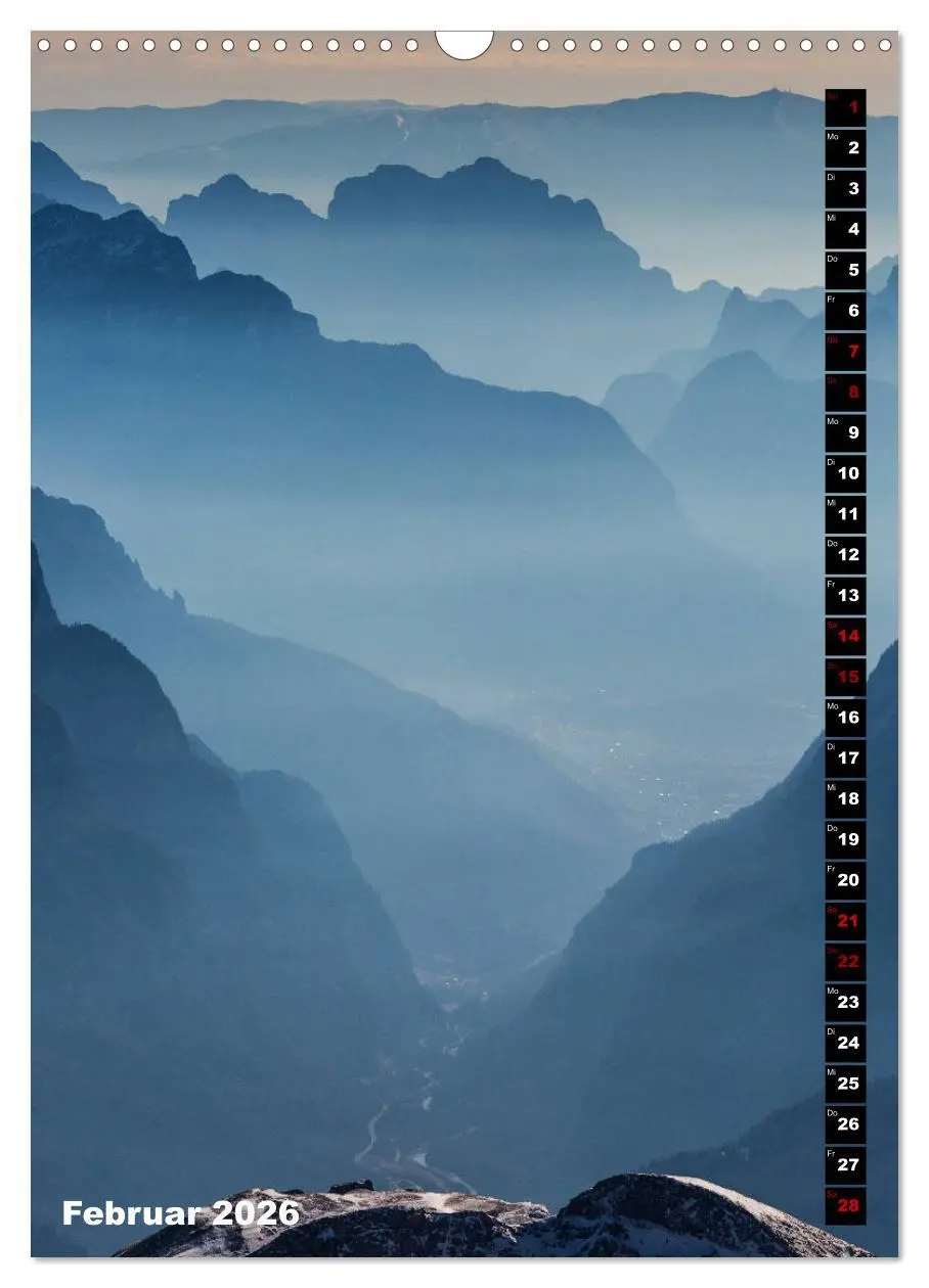 Bild: 9783516422382 | Dolomiten. Italien (Wandkalender 2026 DIN A3 hoch), CALVENDO...