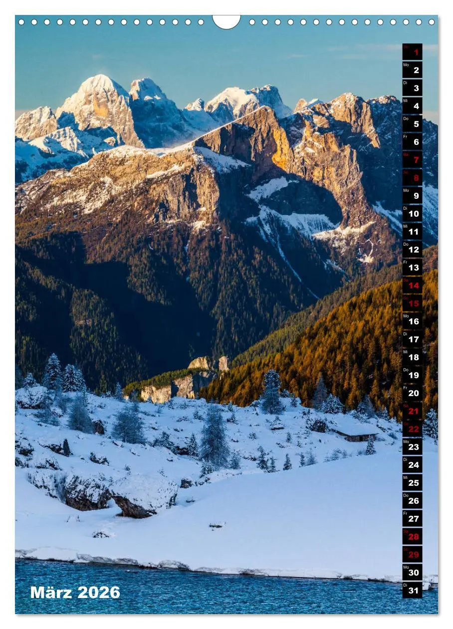 Bild: 9783516422382 | Dolomiten. Italien (Wandkalender 2026 DIN A3 hoch), CALVENDO...