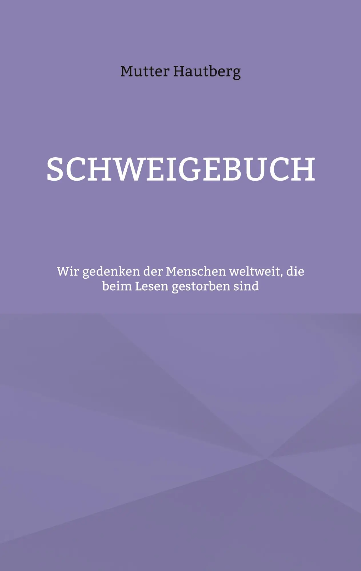 Schweigebuch: Wir gedenken der Menschen weltweit, die beim Lesen gestorben sind