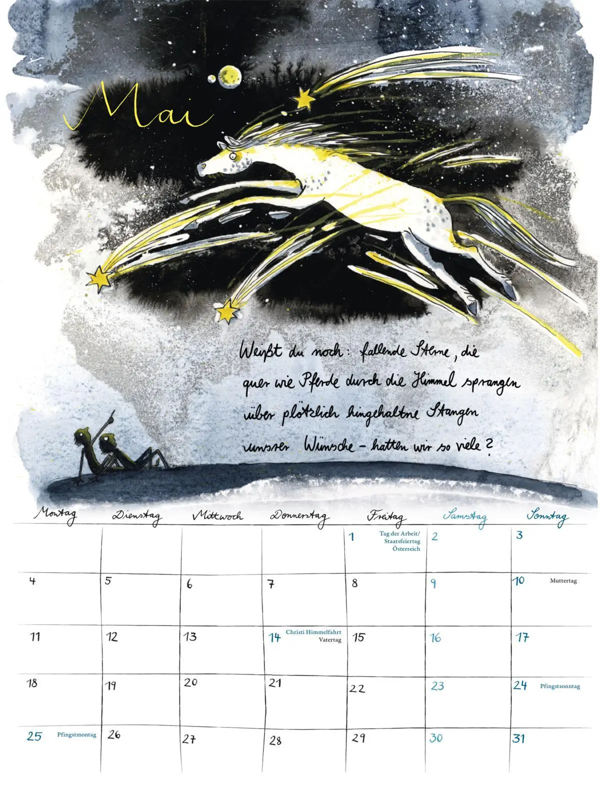 Bild: 9783830322382 | Rilke-Kalender 2026 - Wandkalender | Rainer Maria Rilke | Kalender
