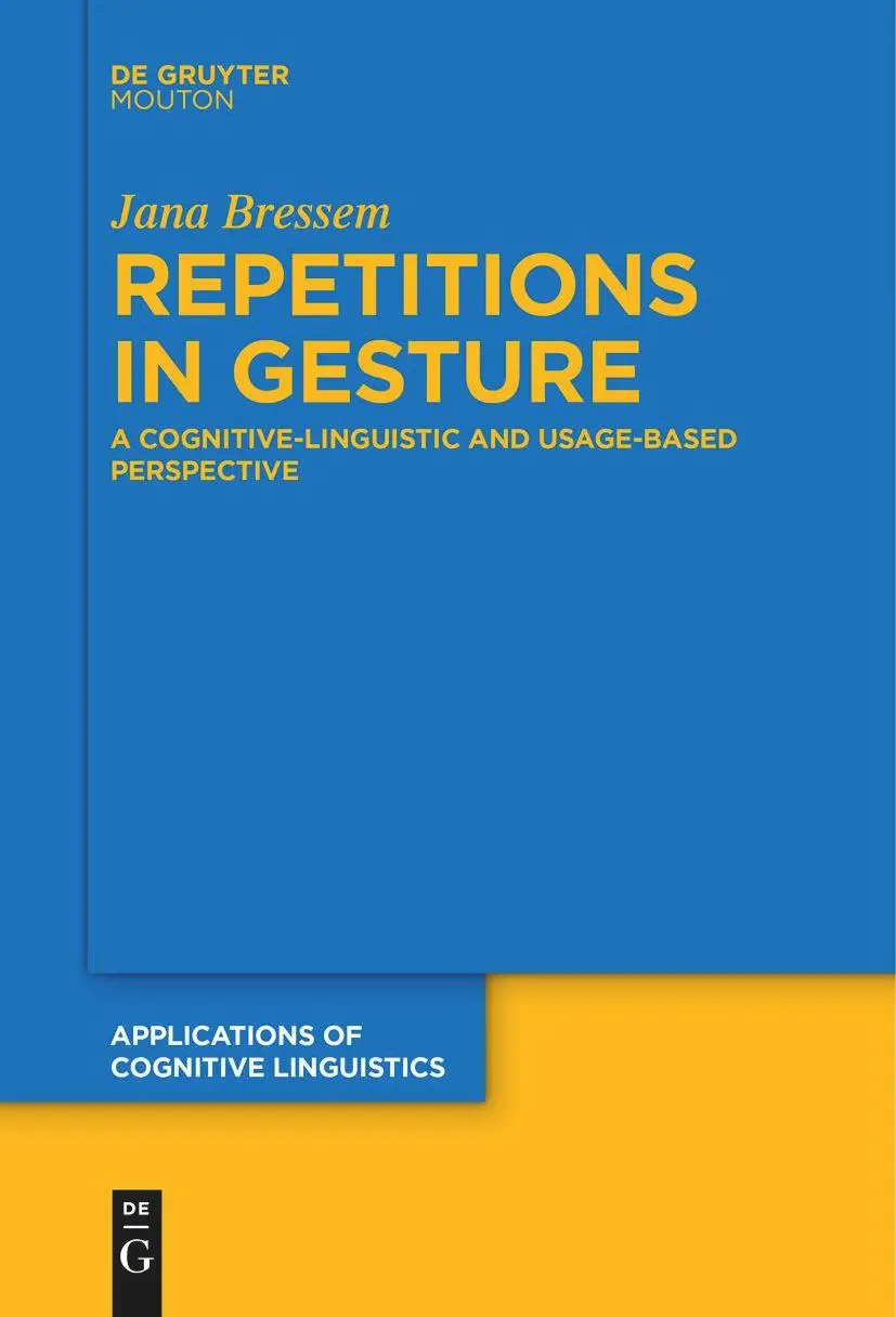Cover: 9783111262482 | Repetitions in Gesture | Jana Bressem | Taschenbuch | IX | Englisch